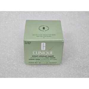 Clinique Smart Clinical Repair Wrinkle Correcting Rich Cream 1.7 Oz Anti-Aging